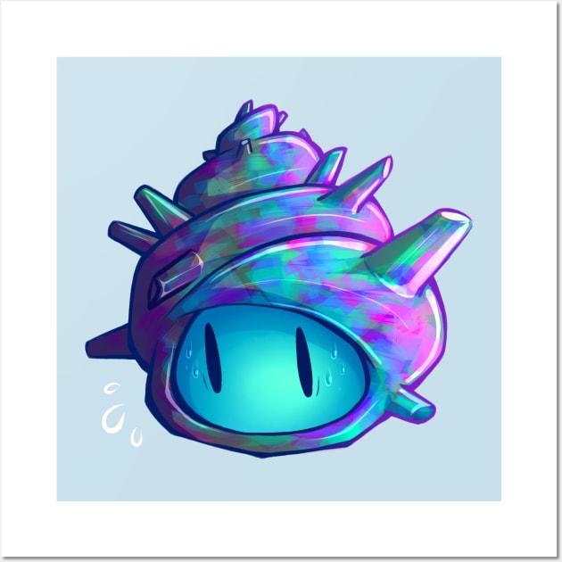 Super Sea Snail Wall Art by OilPanic